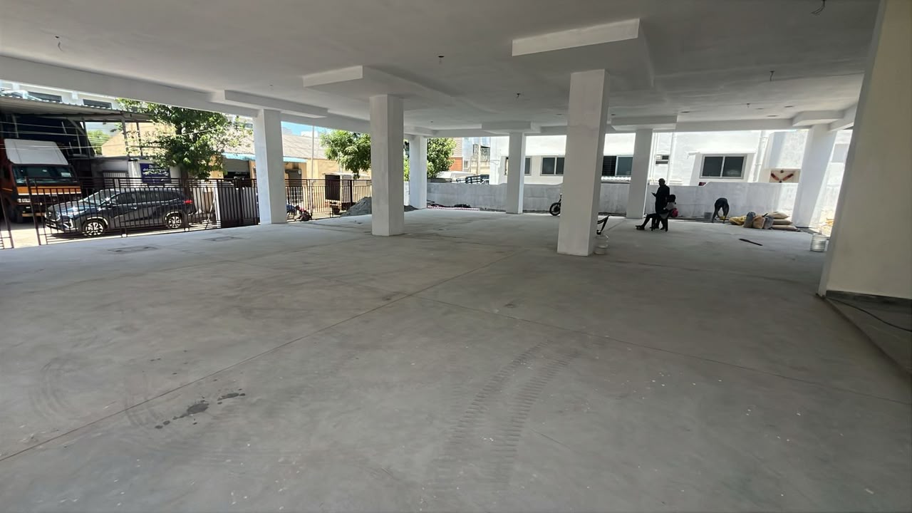 Ground floor parking area